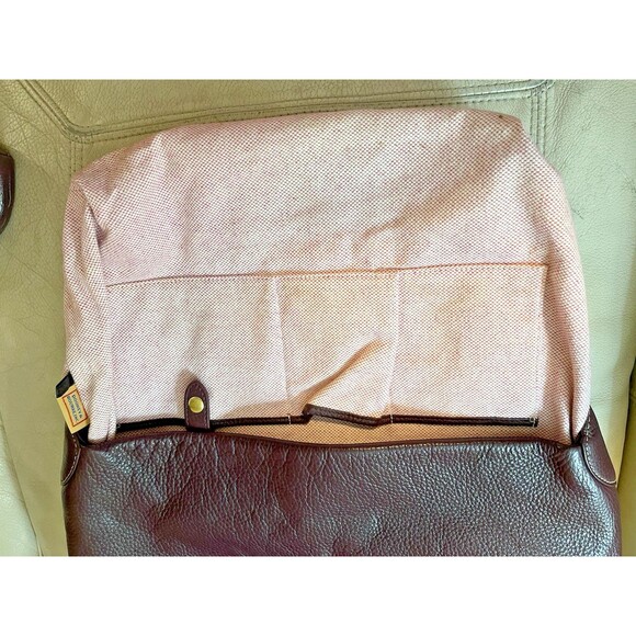 Dooney & Bourke Logo Lock Shoulder Bag with Matching Kisslock Wallet Purple - Picture 12 of 16